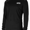 FXR Tenacious Merino Long Sleeve Top -Motorcycle Parts fxr tenacious merino longsleeve heather hi vis black