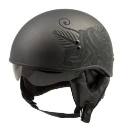 GMax HH65 Devotion Naked Helmet -Motorcycle Parts g max hh65 naked devotion helmet black silver 1