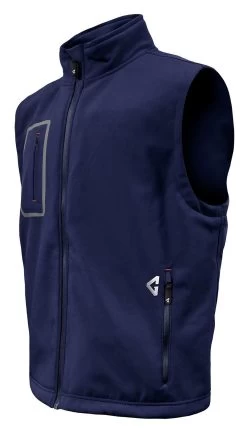 Gerbing 7V Torrid 2.0 Softshell Heated Vest -Motorcycle Parts gerbing7 v torrid20 softshell heated vest navy