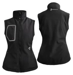 Gerbing 7V Torrid 2.0 Women's Softshell Heated Vest -Motorcycle Parts gerbing7 v torrid20 womens softshell heated vest black 2