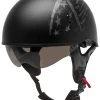 GMax GM65 Bravery Helmet -Motorcycle Parts gmax helmets hh65 half helmet bravery matte