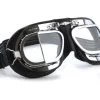 Halcyon MK49 Goggles 1 Halcyon MK49 Goggles -Motorcycle Parts halcyon mk49 goggles black chrome