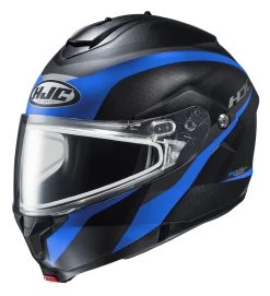 HJC C91SN Taly Dual Lens Helmet -Motorcycle Parts hjcc91 sn taly dual lens helmet black grey 2