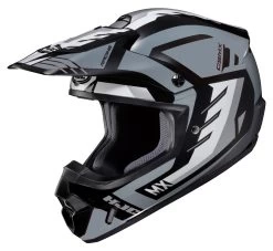 HJC CS-MX 2 Phyton Helmet -Motorcycle Parts hjccsmx2 phyton helmet grey black