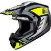 HJC CS-MX 2 Phyton Helmet -Motorcycle Parts hjccsmx2 phyton helmet grey black hi viz yellow