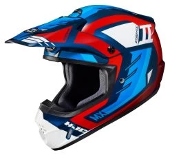 HJC CS-MX 2 Phyton Helmet -Motorcycle Parts hjccsmx2 phyton helmet red white blue