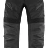 Icon Contra 2 Leather Overpants -Motorcycle Parts icon contra2 leather overpants black