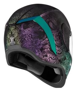 Icon Airform Chantilly Opal Helmet -Motorcycle Parts icon hlmt afrm chnt opal purple 2