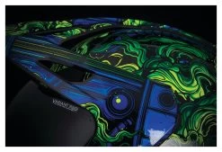 Icon Variant Pro Willy Pete Helmet -Motorcycle Parts icon hlmt vpro willypete blue green 4