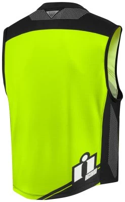Icon Mil-Spec 2 Vest -Motorcycle Parts icon vest milspc2 hv yel hi viz yellow 1
