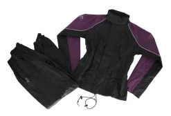 Joe Rocket RS-2 Women's Rain Suit 13 Joe Rocket RS-2 Women's Rain Suit -Motorcycle Parts joe rocket rs2 womens rain suit black purple