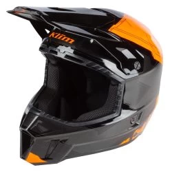 Klim F3 Verge Helmet -Motorcycle Parts klim f3 verge helmet orange black