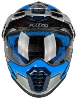Klim Krios Pro Ventura Helmet -Motorcycle Parts klim krios pro ventura helmet electric blue 2