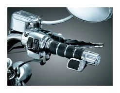 Kuryakyn ISO Grip Bar End Weights -Motorcycle Parts kuryakyn iso grip bar end weights chrome