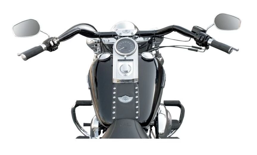 LA Choppers 1 1/4" Big John Handlebars For Harley FL 2008-2023 Black [Blemished - Very Good] - Image 2