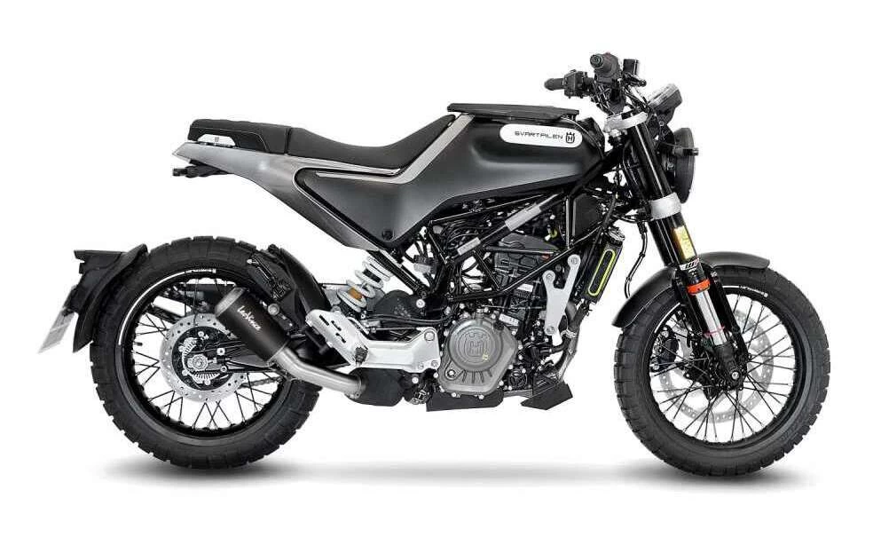 LeoVince LV-10 Slip-On Exhaust Husqvarna Vitpilen 401 / Svartpilen 401 2020 Black Stainless Steel [Open Box] - Image 3