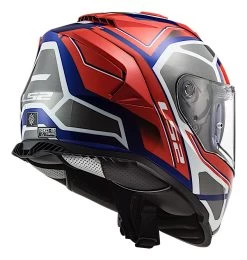 LS2 Assault Petra Helmet -Motorcycle Parts ls2 assault petra helmet red blue 1