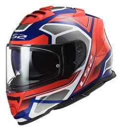 LS2 Assault Petra Helmet -Motorcycle Parts ls2 assault petra helmet red blue