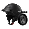 LS2 Bagger Hard Luck Helmet -Motorcycle Parts ls2 bagger hard luck helmet matte black