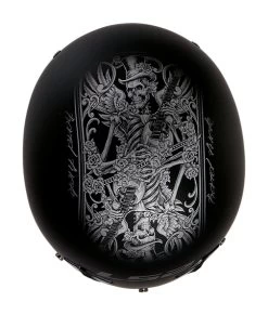 LS2 Bagger Hard Luck Helmet -Motorcycle Parts ls2 bagger hard luck helmet matte black 2