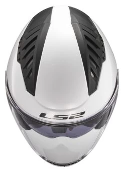 LS2 Copter Helmet - Solid -Motorcycle Parts ls2 copter helmet solid white 5