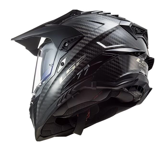 LS2 Explorer Carbon Helmet - Solid 5 LS2 Explorer Carbon Helmet - Solid - Image 3