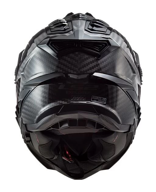 LS2 Explorer Carbon Helmet - Solid 6 LS2 Explorer Carbon Helmet - Solid - Image 4