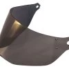 LS2 MX453 Face Shield Dark Smoke [Previously Installed] -Motorcycle Parts ls2 helmets mx453 outer visor dark smoke