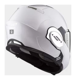 LS2 Valiant Helmet -Motorcycle Parts ls2 helmets valiant modular motorcycle helmet with sunshield white 2