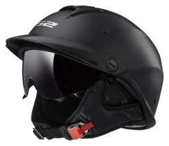 LS2 Rebellion Helmet -Motorcycle Parts ls2 rebellion helmet matte black