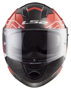 LS2 Stream Kub Helmet 7 LS2 Stream Kub Helmet -Motorcycle Parts ls2 stream kub helmet black red 1