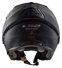 LS2 Valiant Helmet -Motorcycle Parts ls2 valiant helmet matte black 6