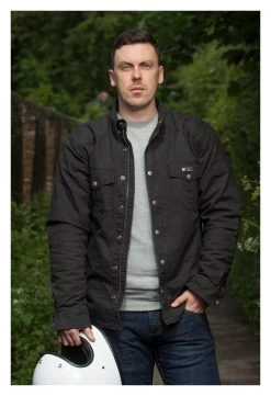 Merlin Hayes Riding Shirt 6 Merlin Hayes Riding Shirt -Motorcycle Parts merlin hayes kevlar riding shirt black