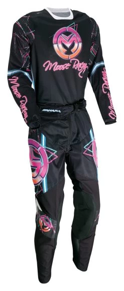 Moose Racing Sahara Pants 21 Moose Racing Sahara Pants -Motorcycle Parts moose racing sahara pants pink black 1