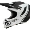 O'Neal 10 Series Hyperlite Flow Helmet -Motorcycle Parts o neal10 series hyperlite flow helmet black white