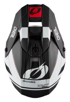 O'Neal 10 Series Hyperlite Flow Helmet -Motorcycle Parts o neal10 series hyperlite flow helmet black white 3