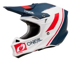 O'Neal 10 Series Hyperlite Flow Helmet -Motorcycle Parts o neal10 series hyperlite flow helmet blue white red