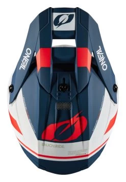 O'Neal 10 Series Hyperlite Flow Helmet -Motorcycle Parts o neal10 series hyperlite flow helmet blue white red 3