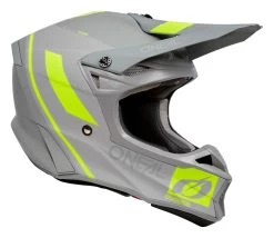 O'Neal 10 Series Hyperlite Flow Helmet -Motorcycle Parts o neal10 series hyperlite flow helmet grey hi viz yellow 1