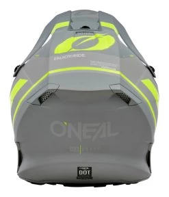 O'Neal 10 Series Hyperlite Flow Helmet -Motorcycle Parts o neal10 series hyperlite flow helmet grey hi viz yellow 2