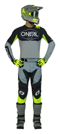 O'Neal Mayhem Hexx Jersey 38 O'Neal Mayhem Hexx Jersey -Motorcycle Parts o neal mayhem hexx jersey grey hi viz yellow 2