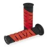 Pro Grip 719 RVGS Gel Grips For Harley With Throttle By Wire Black/Red / Open Ended [Open Box] -Motorcycle Parts pro grip719 rvgs gel grips for harley with throttle by wire black red open ended open box black red