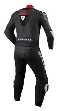REV'IT! Argon Race Suit -Motorcycle Parts revit argon race suit black fluo red 1