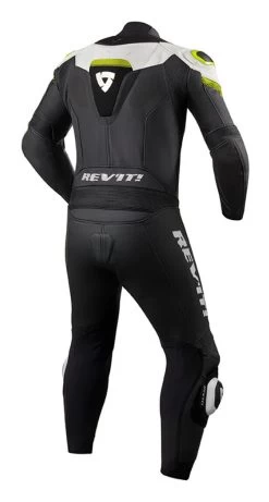 REV'IT! Argon Race Suit -Motorcycle Parts revit argon race suit black fluo yellow 1