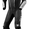 REV'IT! Argon Race Suit 2 REV'IT! Argon Race Suit -Motorcycle Parts revit argon race suit black white