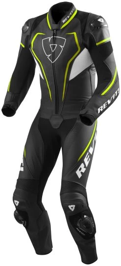 REV'IT! Vertex Pro Race Suit 16 REV'IT! Vertex Pro Race Suit -Motorcycle Parts revit one piece vertex pro bw black fluo yellow