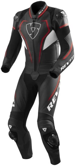 REV'IT! Vertex Pro Race Suit 12 REV'IT! Vertex Pro Race Suit -Motorcycle Parts revit one piece vertex pro bw black red