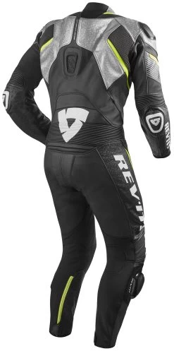 REV'IT! Spitfire Race Suit -Motorcycle Parts revit spitfire race suit silver neon yellow 1
