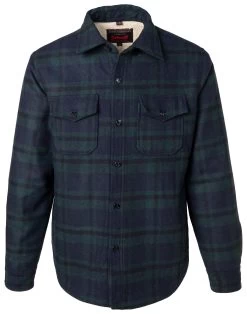 Schott CPO Plaid Sherpa Lined Shirt 15 Schott CPO Plaid Sherpa Lined Shirt -Motorcycle Parts schott cpo plaid sherpa lined shirt hunter