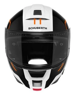 Schuberth C5 Master Helmet -Motorcycle Parts schuberth c5 master helmet black white orange 2